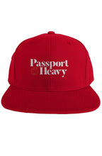 Load image into Gallery viewer, ph supply basics: ph worldwide snapback - Red