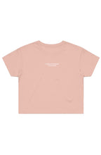 Load image into Gallery viewer, Belize limited womens crop tee pink

